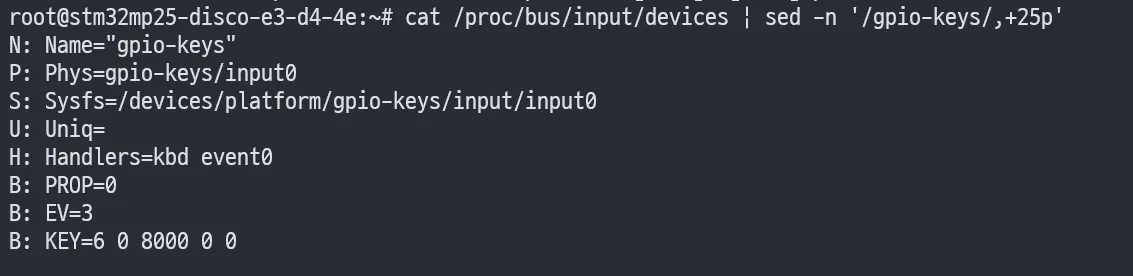gpio-keys input device